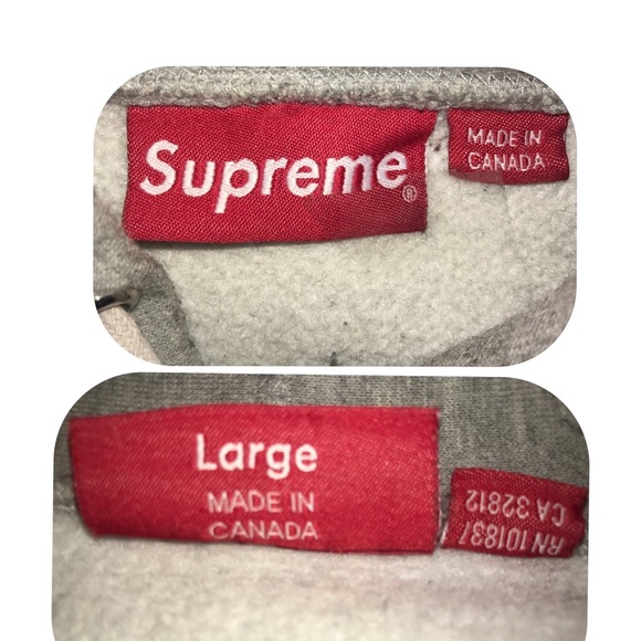 PRICE DROP Authentic Supreme Box Logo Hoodie
Heather Grey Size L - Picture 10 of 10
